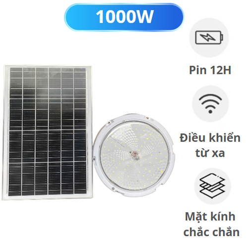 ĐÈN ỐP TRẦN NÁNG LƯỢNG MẶT TRỜI  NLMT-541000 (1000W)
