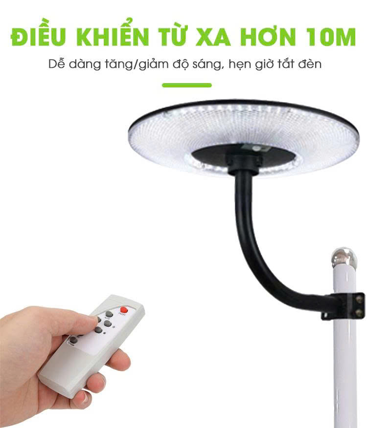 Đèn Đường Năng Lượng Mặt Trời 600W UFO KUNGFU SOLAR - Solar Light UFO 600W